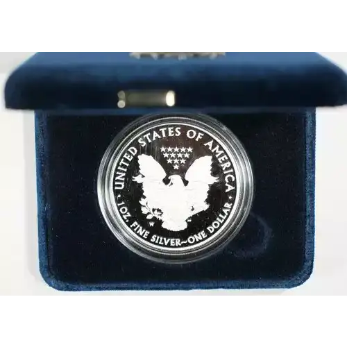 2010 W 1oz Silver Eagle  Proof - with Original Govt Packaging