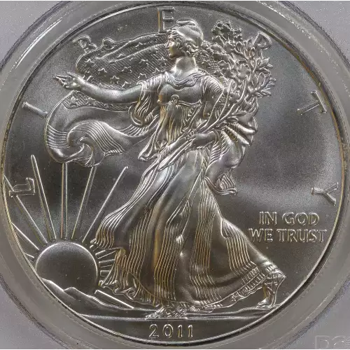 2011 $1 Eagle-25th Anniversary First Strike (2)