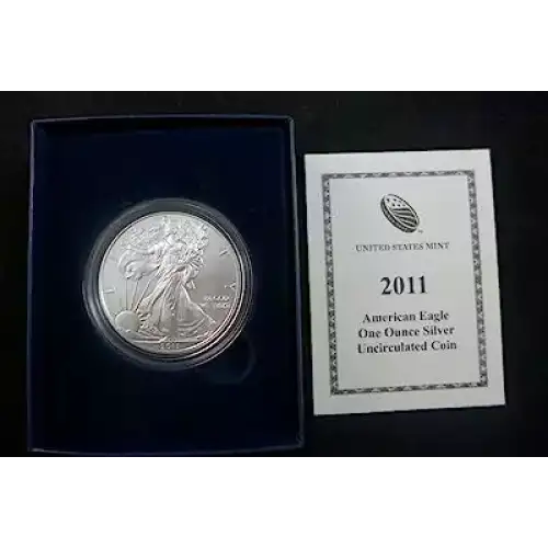 2011 Burnished Silver Eagle (2)