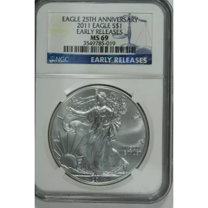 2011 EARLY RELEASES EAGLE 25TH ANNIVERSARY