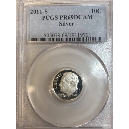 2011-S 10C Silver, DCAM