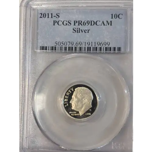 2011-S 10C Silver, DCAM