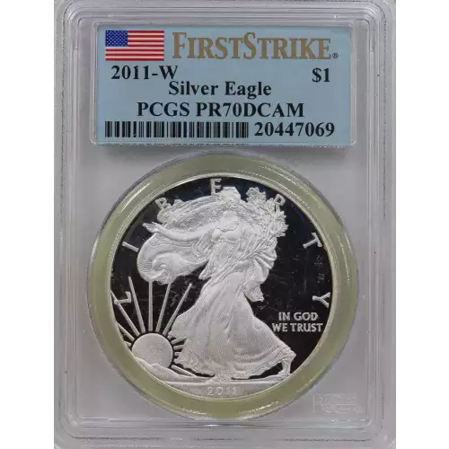 2011-W $1 Silver Eagle First Strike, DCAM (3)