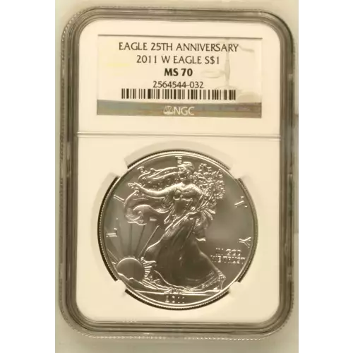 2011 W BURNISHED SILVER EAGLE (2)