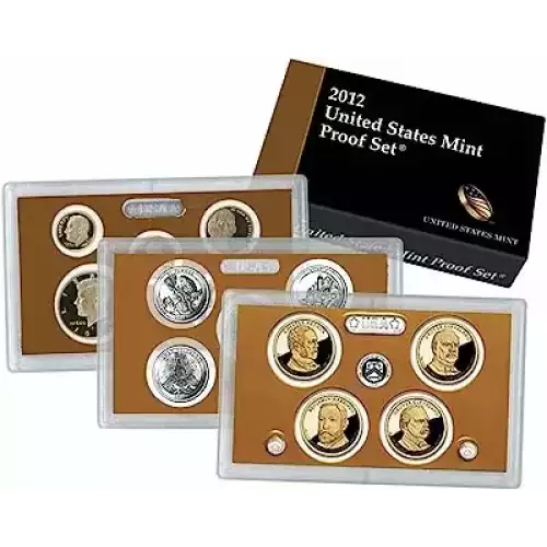 2012 Clad Proof Set - 14 Piece ($6.91 FV) - Set