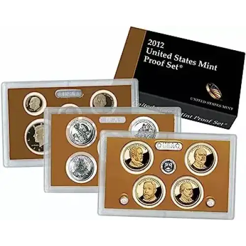 2012 Clad Proof Set - 14 Piece ($6.91 FV) - Set