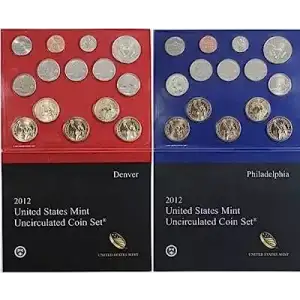 2012 Mint Set - 28 Piece P-D ($13.82 FV) - Set