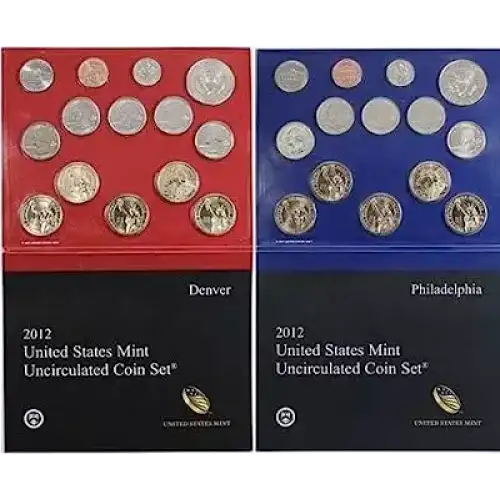 2012 Mint Set - 28 Piece P-D ($13.82 FV) - Set