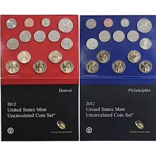 2012 Mint Set - 28 Piece P-D ($13.82 FV) - Set
