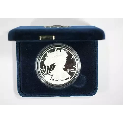 2012 W 1oz Silver Eagle  Proof - with Original Govt Packaging
