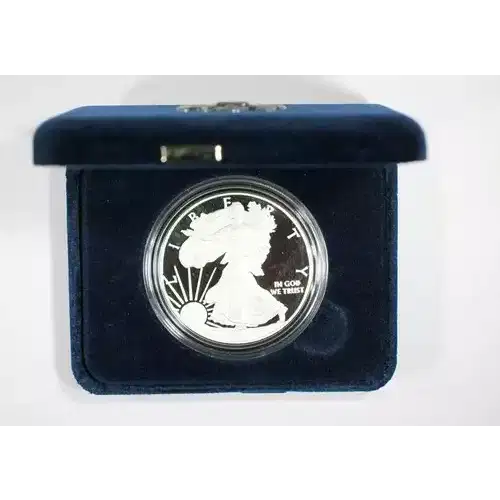2012 W 1oz Silver Eagle  Proof - with Original Govt Packaging
