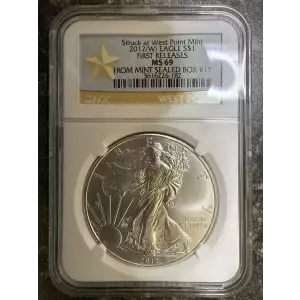 2012(W) FIRST RELEASES Struck at West Point Mint