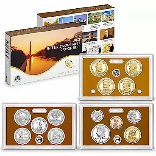 2013 Clad Proof Set - 14 Piece ($6.91 FV) - Set