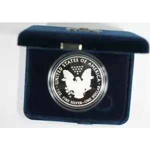 2013 W 1oz Silver Eagle  Proof - with Original Govt Packaging