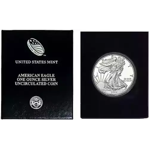 2014 Burnished Silver Eagle