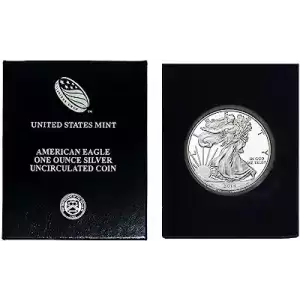 2014 Burnished Silver Eagle