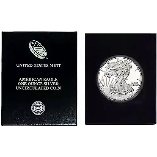 2014 Burnished Silver Eagle