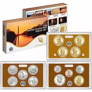 2014 Clad Proof Set - 14 Piece ($6.91 FV) - Set