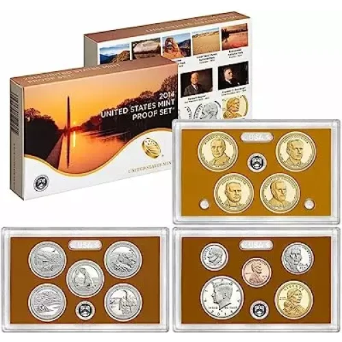 2014 Clad Proof Set - 14 Piece ($6.91 FV) - Set