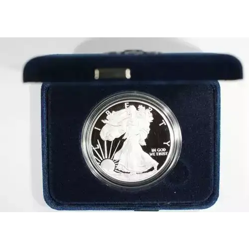 2014 W 1oz Silver Eagle  Proof - with Original Govt Packaging