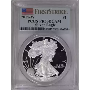 2015-W $1 Silver Eagle First Strike, DCAM