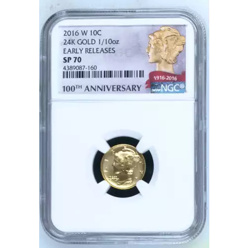 2016 24K GOLD 1/10oz EARLY RELEASES (2)