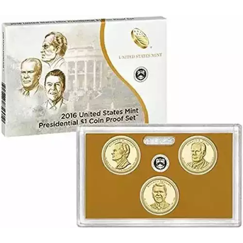 2016 Presidential Dollar Proof Set