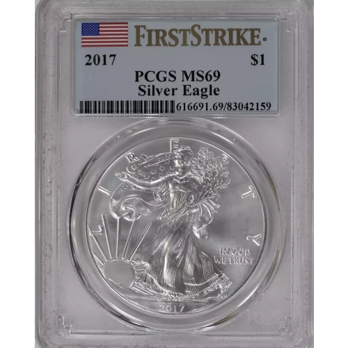 2017 $1 Silver Eagle First Strike