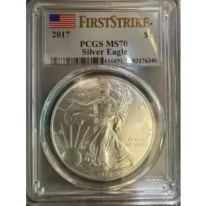 2017 $1 Silver Eagle First Strike