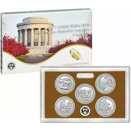 2017 Clad Quarter Proof Set