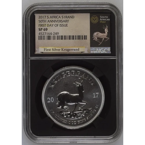 2017 KRUGERRAND 50TH ANNIV. FIRST DAY OF ISSUE (2)