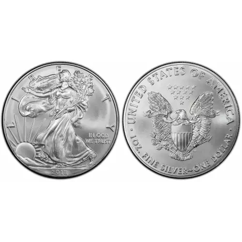 2018 1oz American Silver Eagle