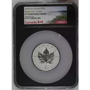 2018 3oz Maple Leaf - Incuse (2)