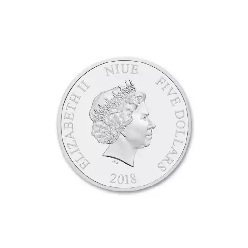 2018 $5 Niue Star Wars - Yoda 2 oz Silver Ultra High Relief Proof Coin in OGP (4)