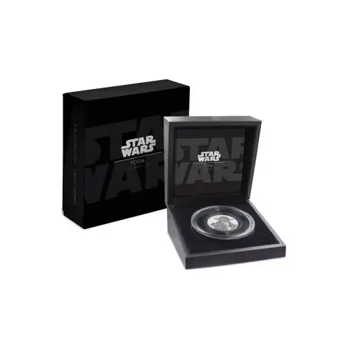 2018 $5 Niue Star Wars - Yoda 2 oz Silver Ultra High Relief Proof Coin in OGP (3)