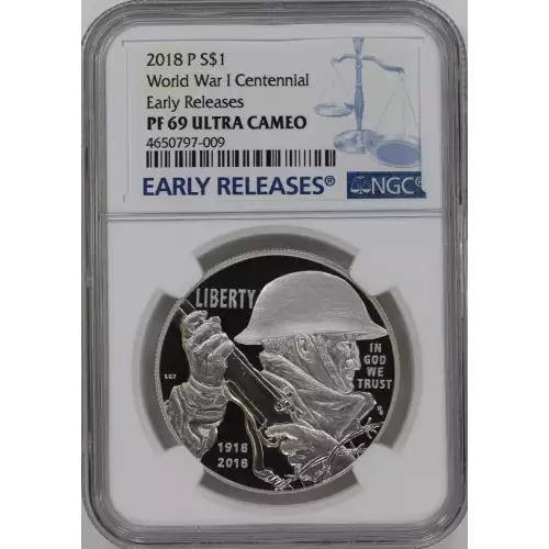 2018 World War I Centennial Early Releases ULTRA CAMEO (2)