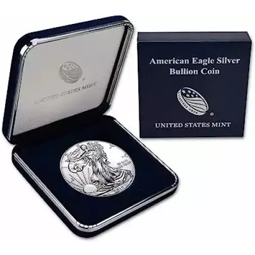 2019 Burnished Silver Eagle  Dollar (2)