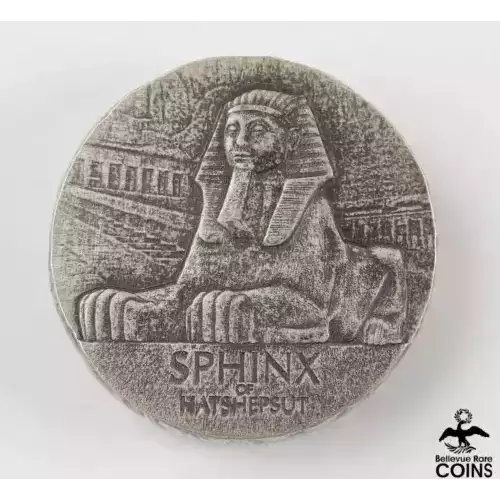 2019 Republic of Chad 5 oz  Silver Sphinx