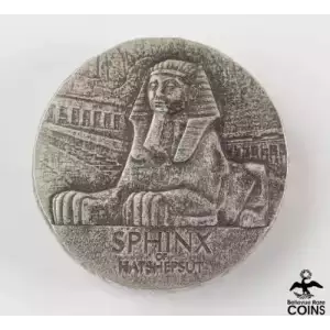 2019 Republic of Chad 5 oz  Silver Sphinx