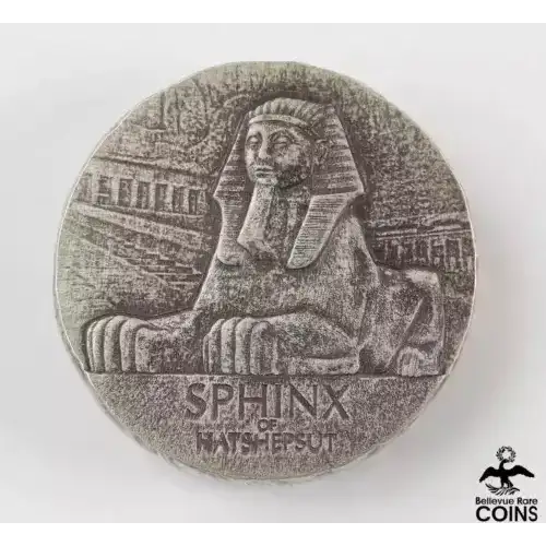 2019 Republic of Chad 5 oz  Silver Sphinx