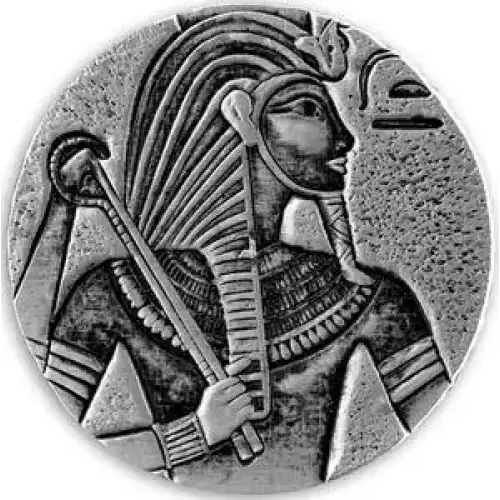 2019 Republic of Chad 5 oz  Silver Sphinx