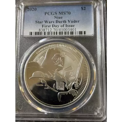 2020 $2 Star Wars Darth Vader First Day of Issue