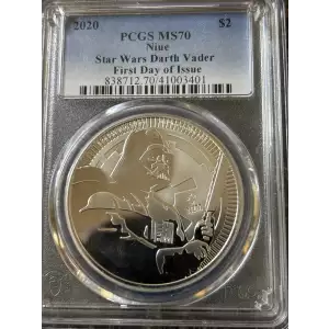 2020 $2 Star Wars Darth Vader First Day of Issue