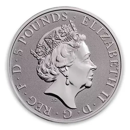 2020 2oz Silver Britain Queen's Beast: The White Horse of Hanover (3)