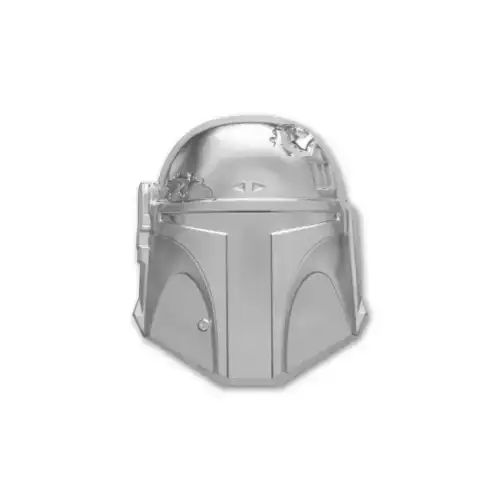 2020 Star Wars Boba Fett Helmet Collection 
2 oz 999 Fine Silver Coin
