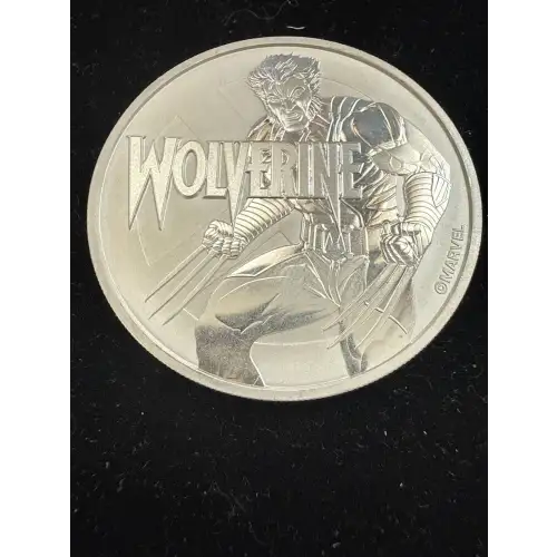 2021 1 oz Tuvalu Silver Marvel Comics Wolverine