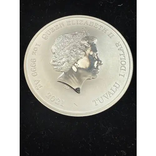 2021 1 oz Tuvalu Silver Marvel Comics Wolverine (2)