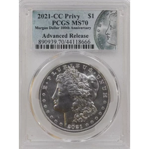 2021-CC Privy $1 Morgan Dollar 100th Anniversary Advanced Release (3)