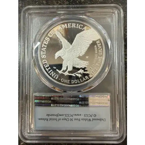 2021-W $1 Silver Eagle - Type 2 First Strike, DCAM (2)