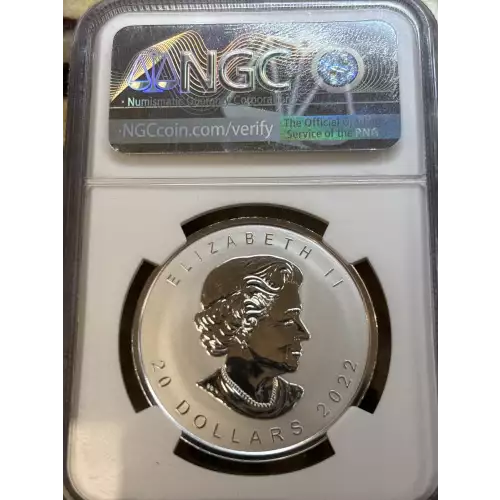 2022 1oz Maple Leaf - UHR First Day of Issue (2)